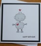 Child's Birthday Card - Robot - Image 6