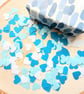 500 Paper Confetti Hearts, 3 Colour Choices, Wedding, Birthday, Party Decor