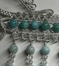 Amazonite Fusion Wire Wrapped Necklace - Image 7