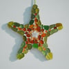 Starfish mosaic wall hanger