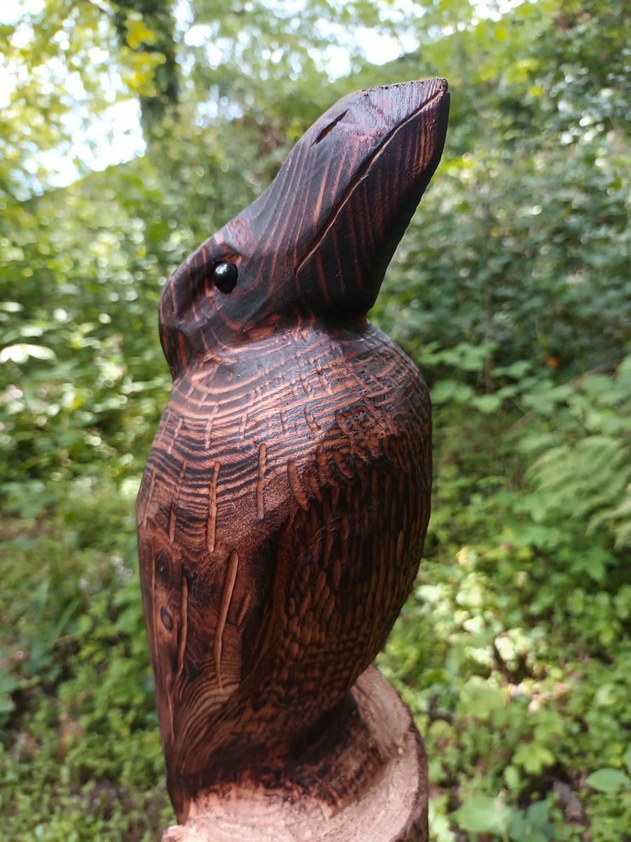 Carved Crow