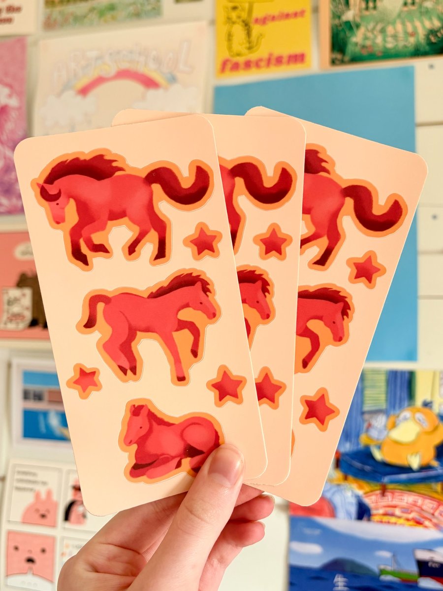 Horse Sticker Sheet