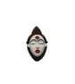 African Punu mask fridgemagnet, hand painted tribal art decor, Gabon West Africa - Image 1