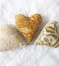 SET OF 3 WILLIAM MORRIS LAVENDER BAGS - HEART SHAPED - Image 6