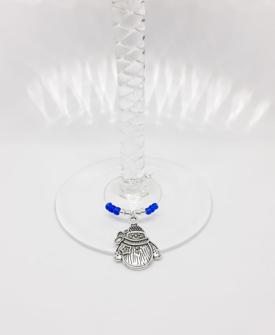 Christmas Wine Glass Charms