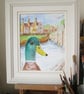 Mallard Duck at Woolbridge. Original painting - Image 3