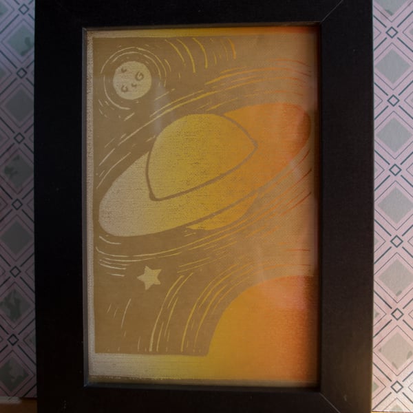 Planets, framed