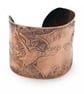 Large Bronze Crow Cuff - Image 3