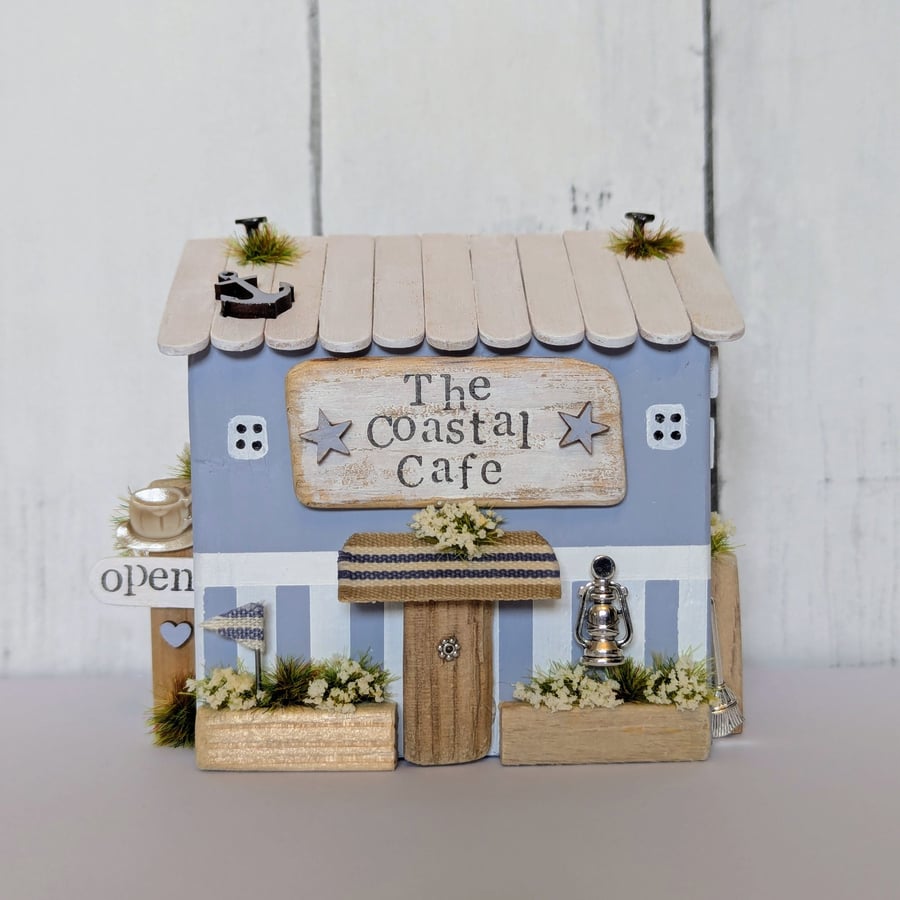 'The Coastal Café' Handmade Wooden Coastal Home Decor