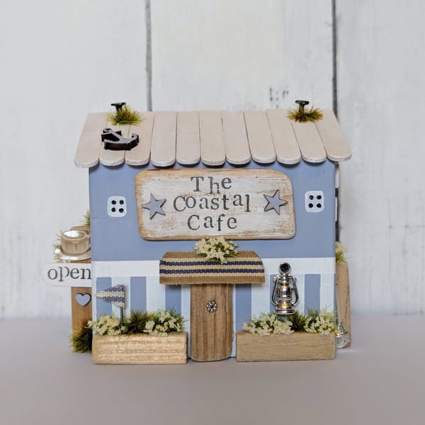 'The Coastal Café' Handmade Wooden Coastal Home Decor