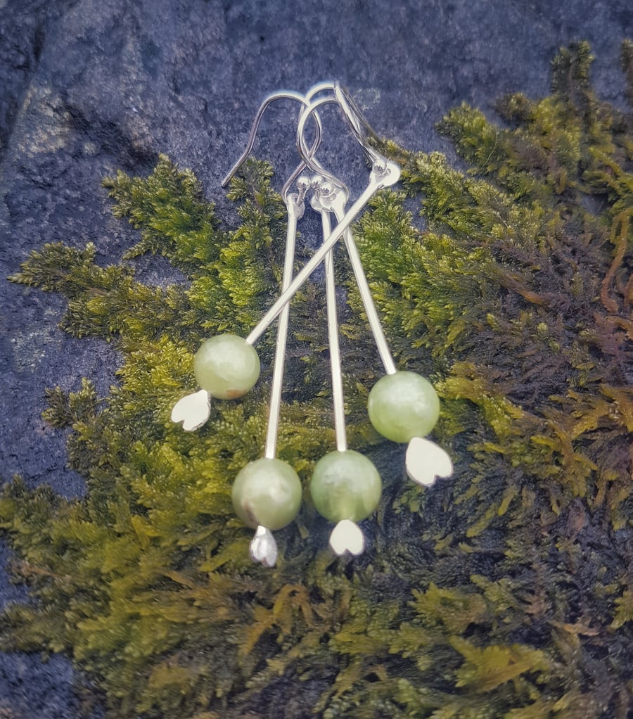Peridot Shoot Earrings
