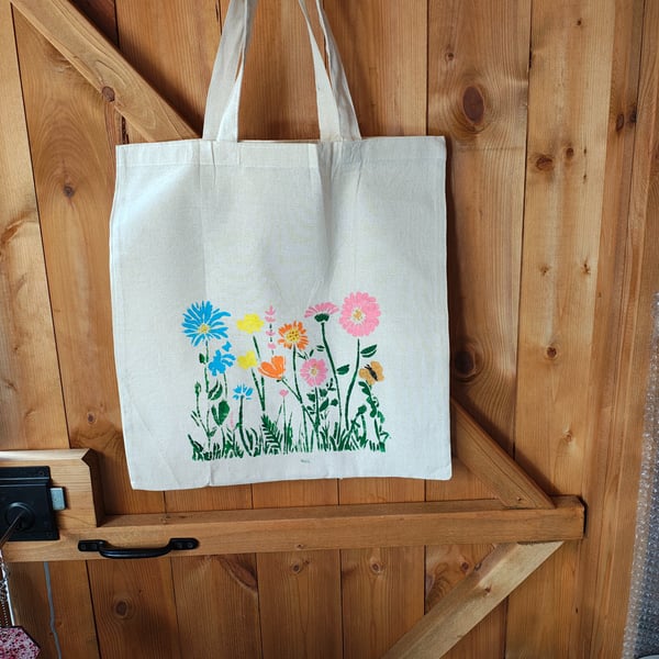 Hand painted tote bags 
