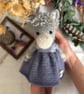Digital PDF pattern Cottage Style Donkey Amigurumi Crochet Pattern, Woodland Toy - Image 5
