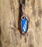 Blue Natural Labradorite Copper Unisex Necklace Pendant Gift Crystal Jewellery  - Image 9