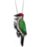 Wonderful Forest Bird Woodpecker Necklace by EllyMental - Image 1