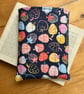 Colourful Strawberry Print Quilted Fabric Book Sleeve - Paperback Size  - Image 2