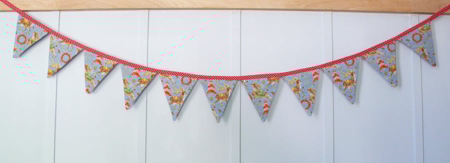 Christmas Bunting 11 Flags