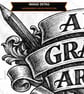 Ars Gratia Artis Vintage Intaglio Engraving PNG, Latin Phrase Art (Digital Downl - Image 3