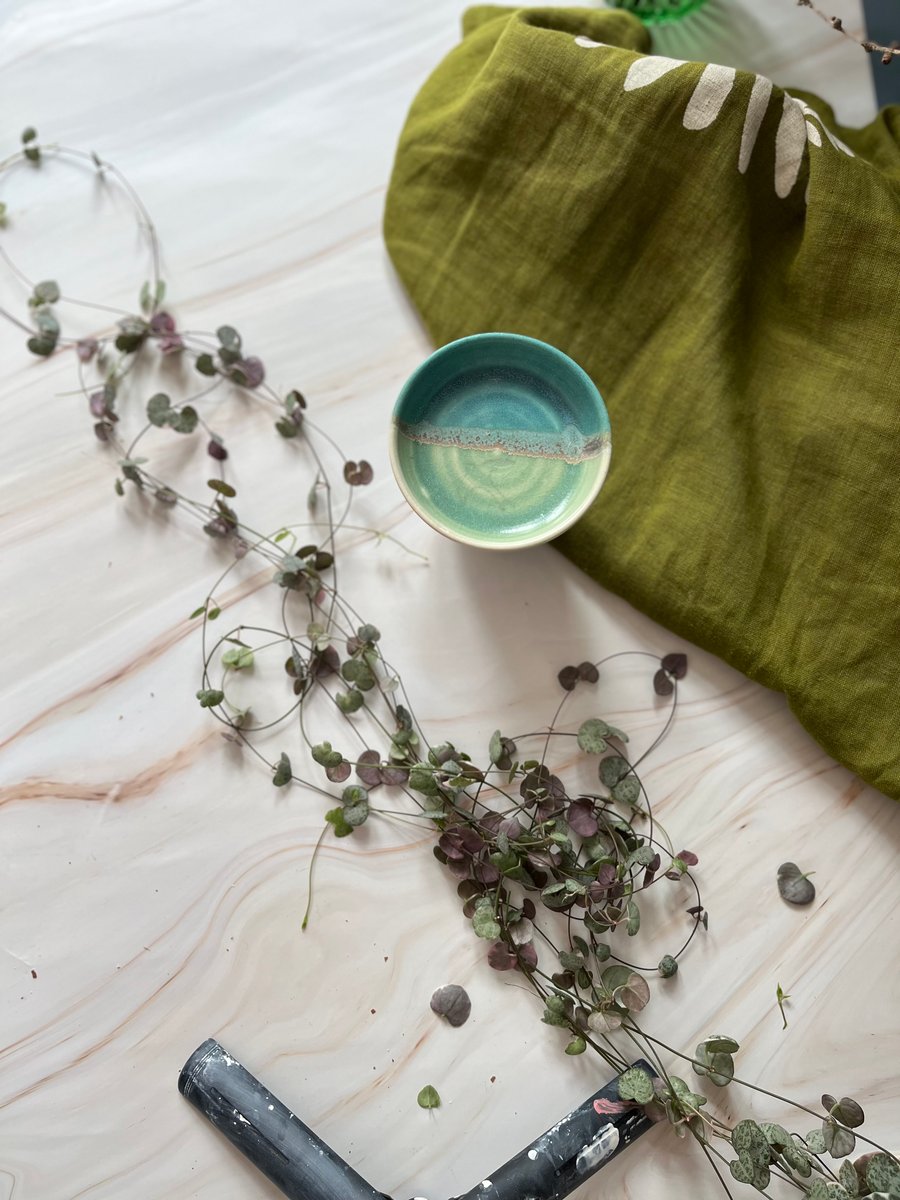 A Ceramic handmade ring jewellery dish - 54 - Summer Studio Sale 