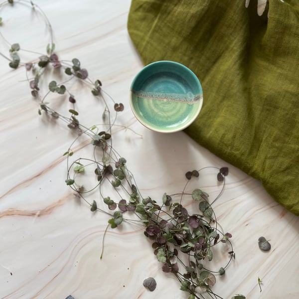 A Ceramic handmade ring jewellery dish - 54 - Summer Studio Sale 