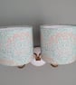 William Morris Classic Cylindrical Drum Lampshades X 2 - Image 8