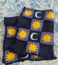 Sun and Moon, Celestial crochet blanket  - Image 2