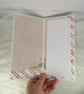 Handmade Christmas Card with Nativity Scene (43) Elegant 3D Christmas Card.  - Image 2