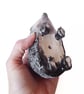 Hedgehog Ceramic Ornament - Handmade - Image 4