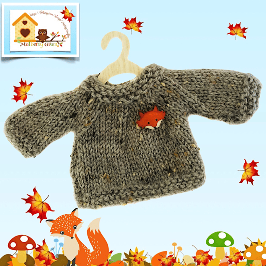 Reserved for Maddie - Foxy Tweed Jumper