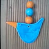 Ceramic Quirky Bird Decorative Hanger