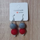 Felt Earrings