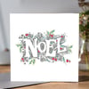 Noel Christmas card 