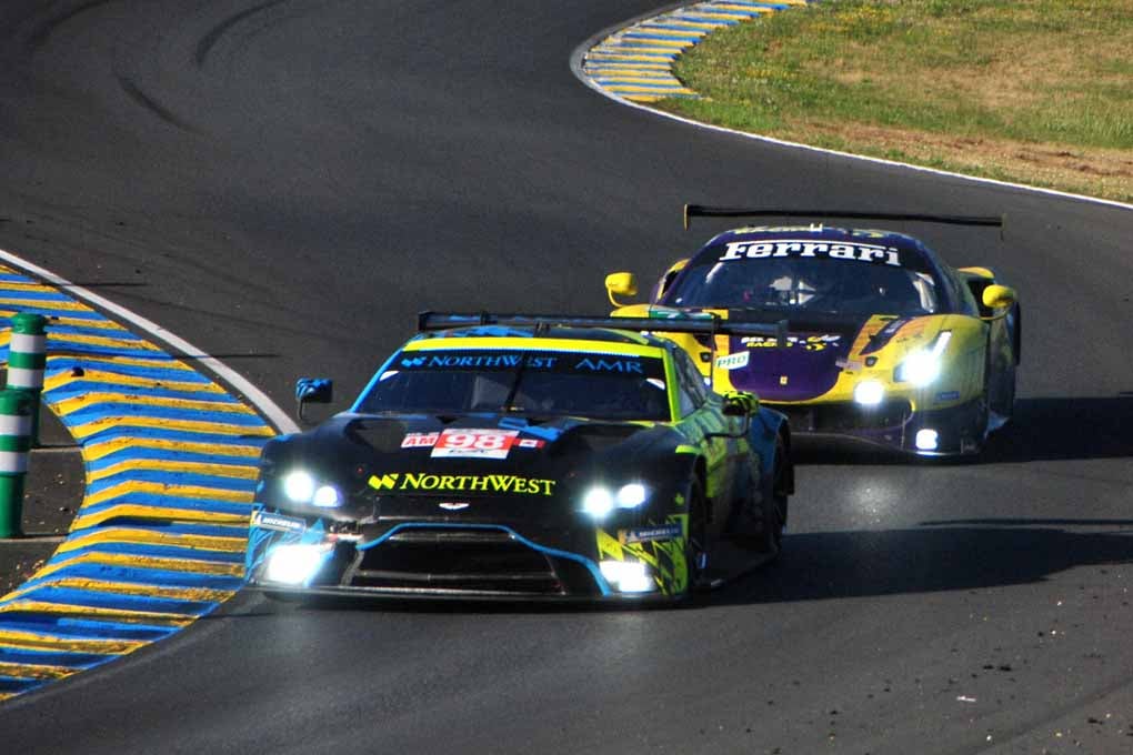Aston Martin Vantage AMR 24 Hours of Le Mans 2022 18"x12" Print