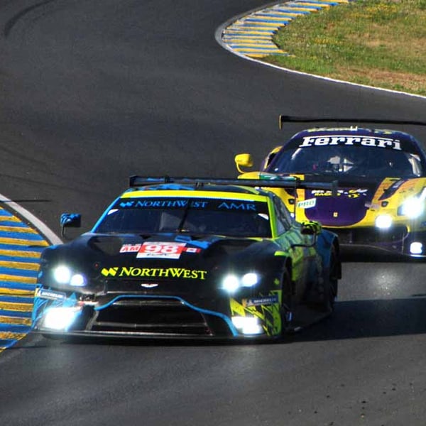 Aston Martin Vantage AMR 24 Hours of Le Mans 2022 18"x12" Print