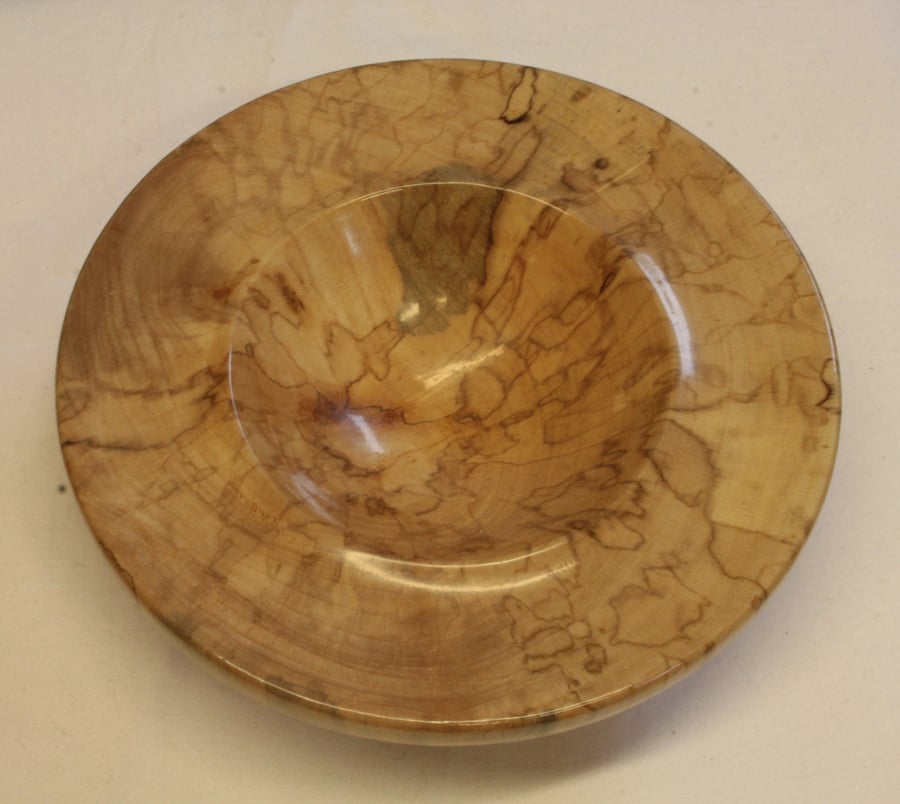 Spalted Sycamore Wood Trinket Bowl