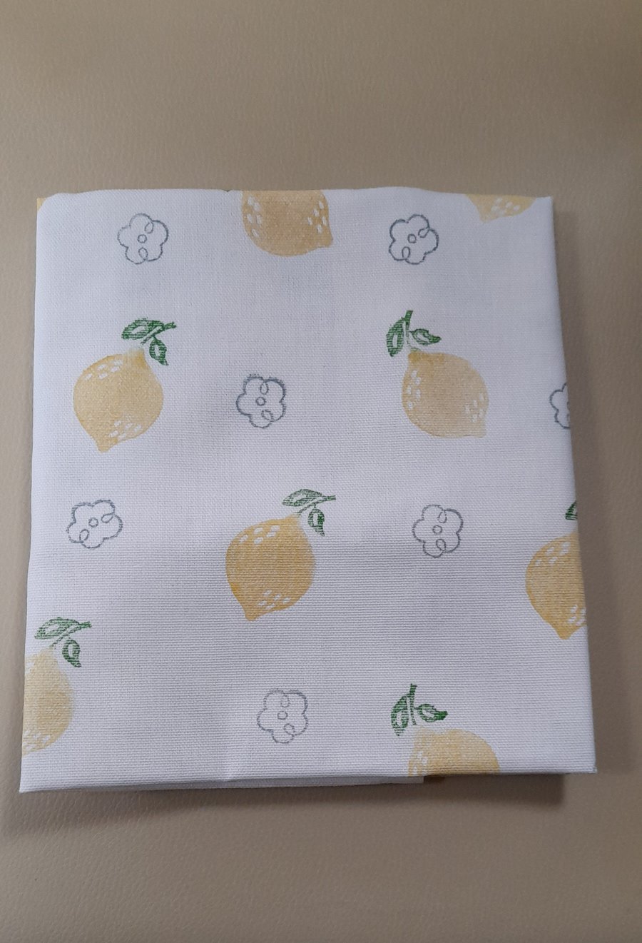 Tea Towel Lemon Print