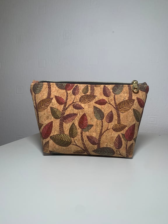 Autumn Leaves Make-up Bag