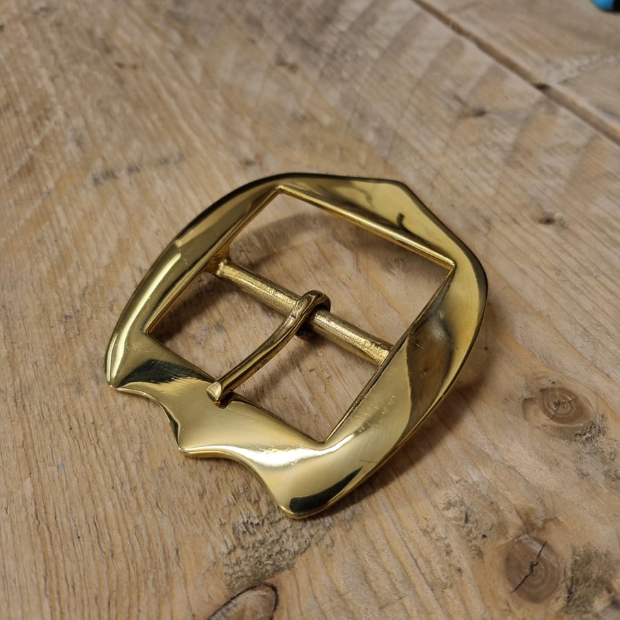 50mm Solid Brass Belt Buckle