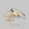 Elegant Silver Cuff Bangle
