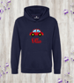 Personalised Car Hoodie For Children – Cute Vehicle Jumper With Name