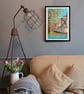 Royal Tunbridge Wells Kent travel poster print by Susie West - Image 5