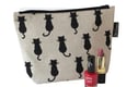 Cats and dog themed makeup bags