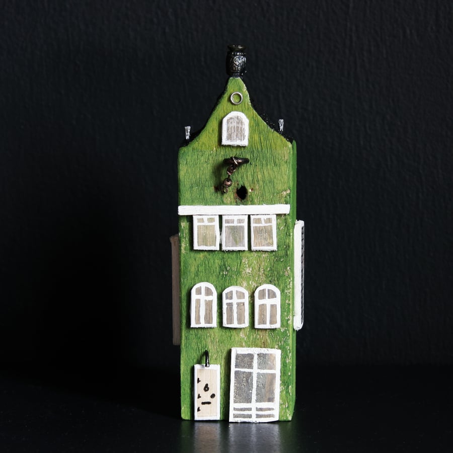  Wonky Buildings, Amsterdam Driftwood Art