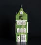  Wonky Buildings, Amsterdam Driftwood Art - Image 1
