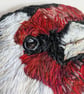 Hand Embroidered Goldfinch Brooch - Image 5