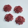 Resin flower cabochon 1pc