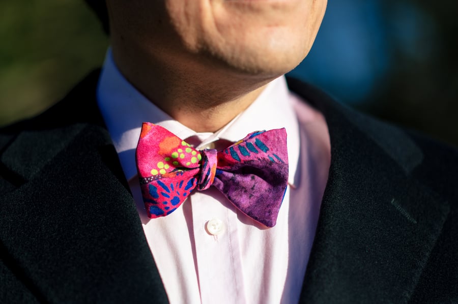 Silk Self Tie Bow Tie No1 