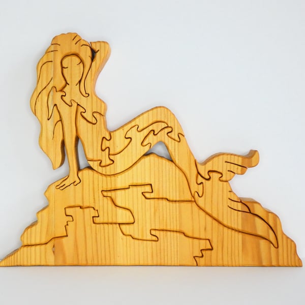  Unique Wooden Mermaid Jigsaw Puzzle