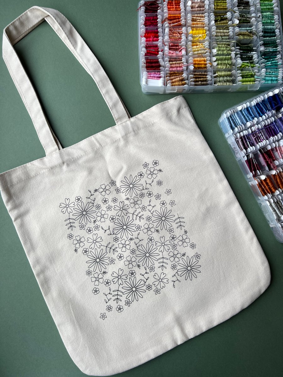 Embroiderer Your Own Tote Bag