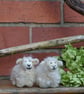 Handmade felted wool sheep ornament - Image 2